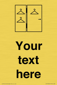 Custom information:  Large Changing room